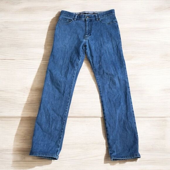 ERMENEGILDO ZEGNA Classic Blue Denim Jeans for Men size 32x31 timeless denim - Picture 1 of 8